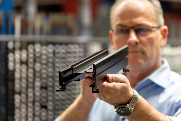 Aluminium profiel met coating